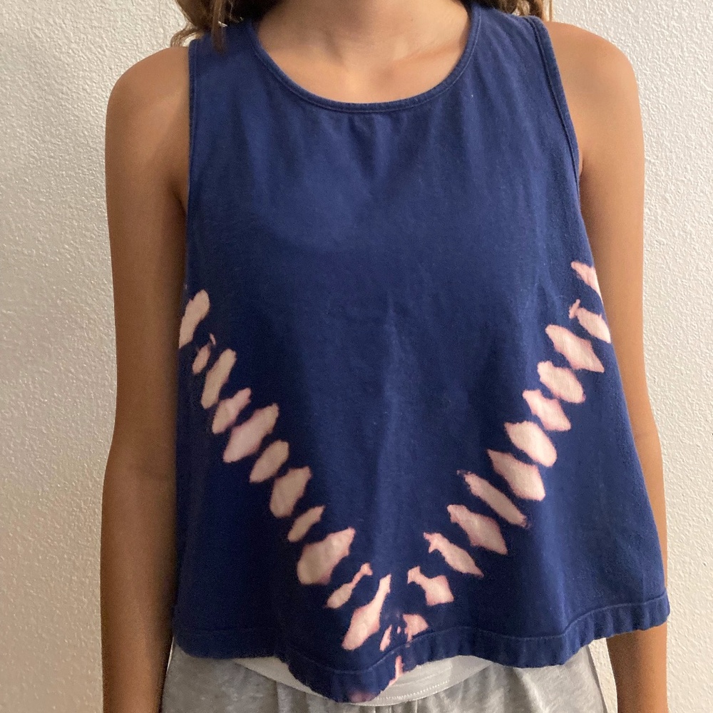 We the Free Blue loose tank XS